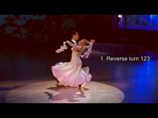 3 how!!! to dance waltz reverse turn, whisk, progressive chasse and outside natural turn