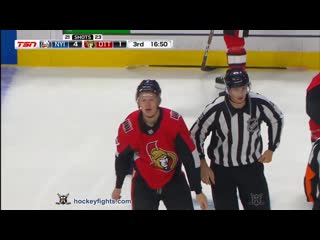 Brady tkachuk vs casey cizikas