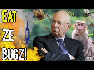 Eat ze bugz! monkeypox scam being blamed on meat? klaun klaus tells governments he owns them!