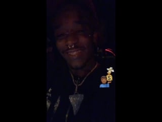 Lil uzi vert neck on froze [ig story]