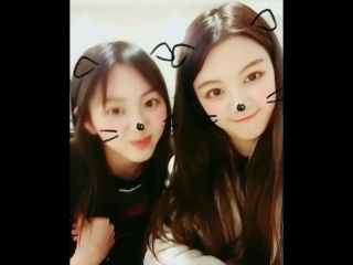 180218 seunghee & eunbin @ ig