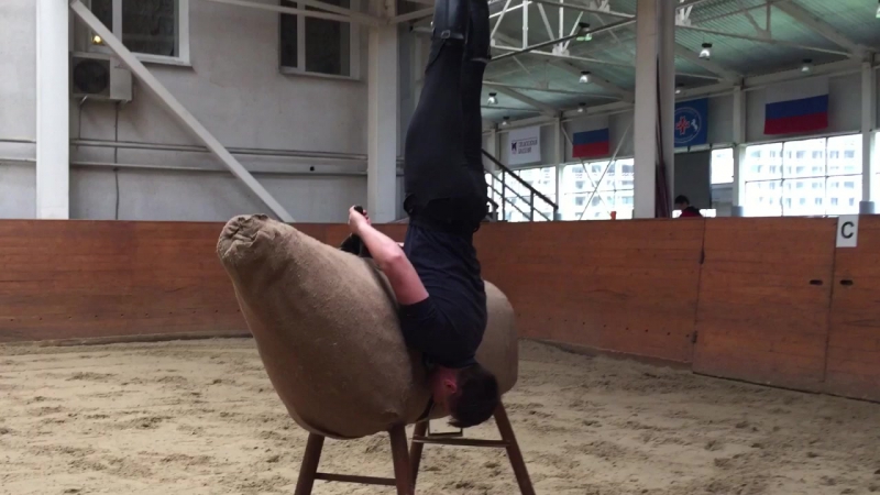 Джигитоа урок 3 стойка вниз головой djigitoa lesson 3 stand upside down