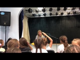 Встреча насти задорожной с «непоседами»