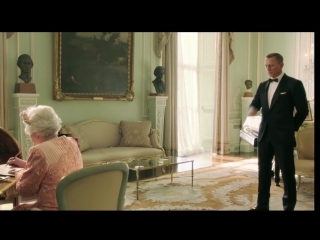 James bond and the queen london 2012 performance