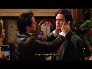 Friends s01 e10 chandlers kiss