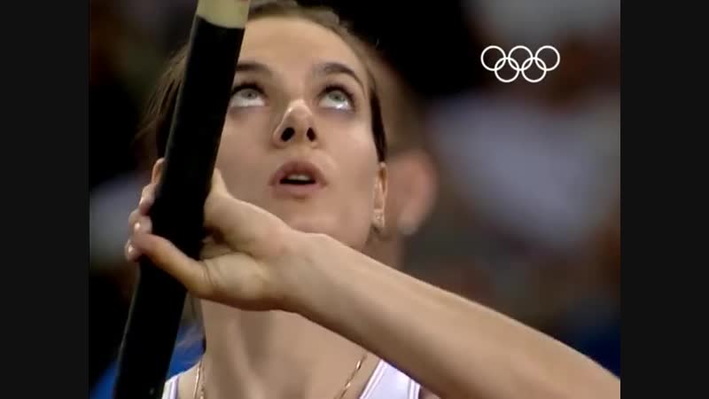 Елена исинбаева, афины 2004