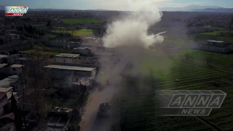 [syria] "сivilians flee from eastern ghouta" | "силы тигра" с боями выводят гражданских из гуты