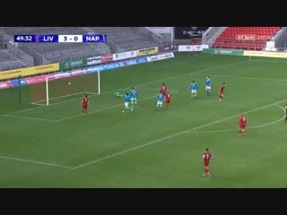 Curtis jones goal liverpool u19s 4 0 napoli u19s uefayouthleague