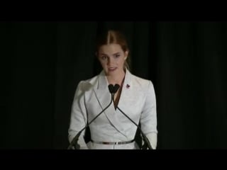 Emma watson's 2014 speech on gender equality at the heforshe campaign official un video (no subtitles)