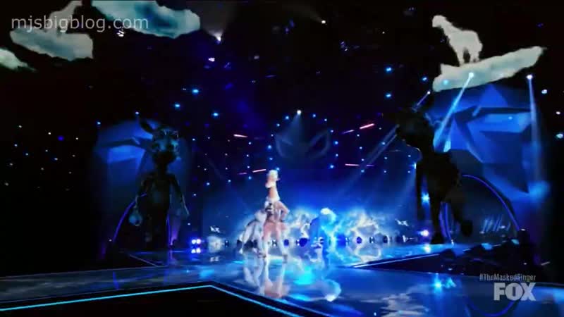 Masked singer 4 giraffe sings get down on it by kool the gang (group a playo