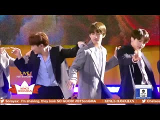 Bts (방탄소년단) boy with luv (live on good morning america 2019) hd