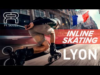 Fr skates freeride skating in lyon, france with sylvain behr and friends