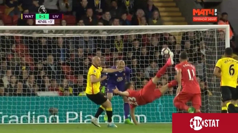 Шедевральный гол эмре джана в ворота уотфорда уотфорд 01 ливерпуль