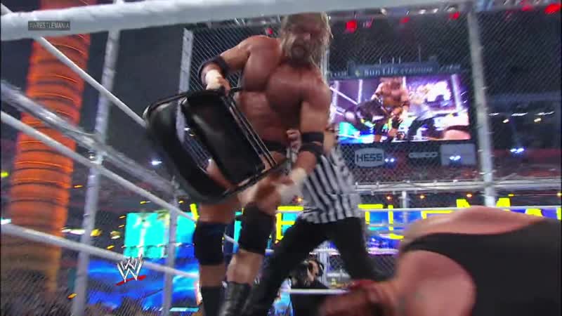 Wh | трипл эйч против гробовщика рестлмания 28