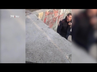 Мужчина, убивший хаски, объясняется с полицией