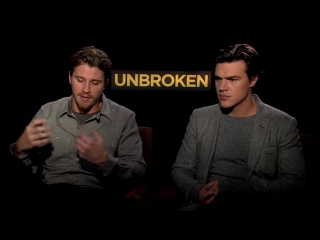 Garrett hedlund and finn wittrock on their unbroken film roles