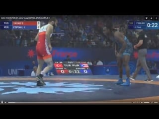 Selim yasar (tur) df jaime yusept espinal (pur) by vpo, 8 0