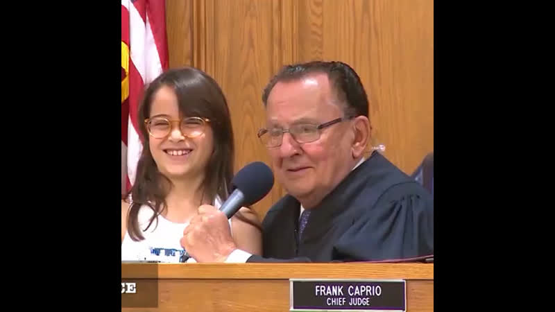 A family of syrian refugees leave a lasting impression on the judge, as they declare their love of america