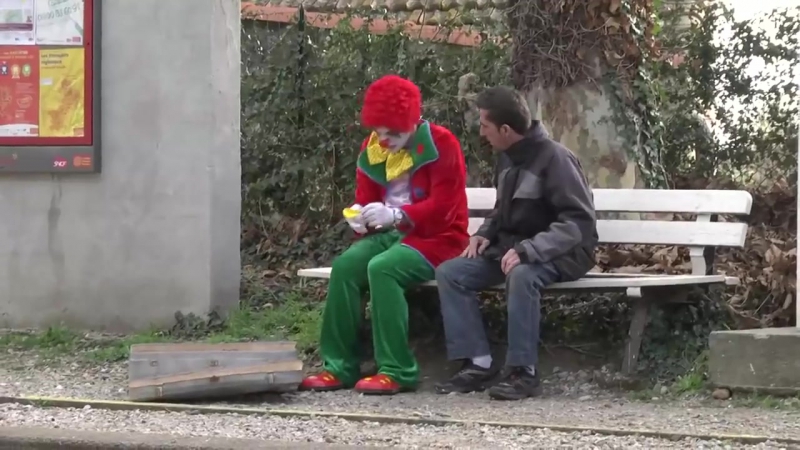 Грустный клоун