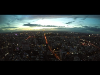 Bangkok, baiyoke tower ii 83rd floor timelapse