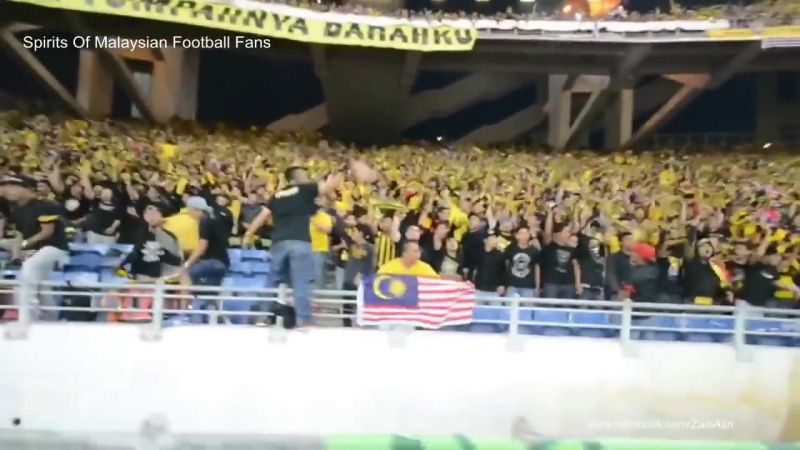 Ultras malaya (um07) malaysia football fans 2014 aff suzuki cup final