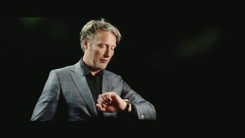 Mads mikkelsen being pissed that youre late