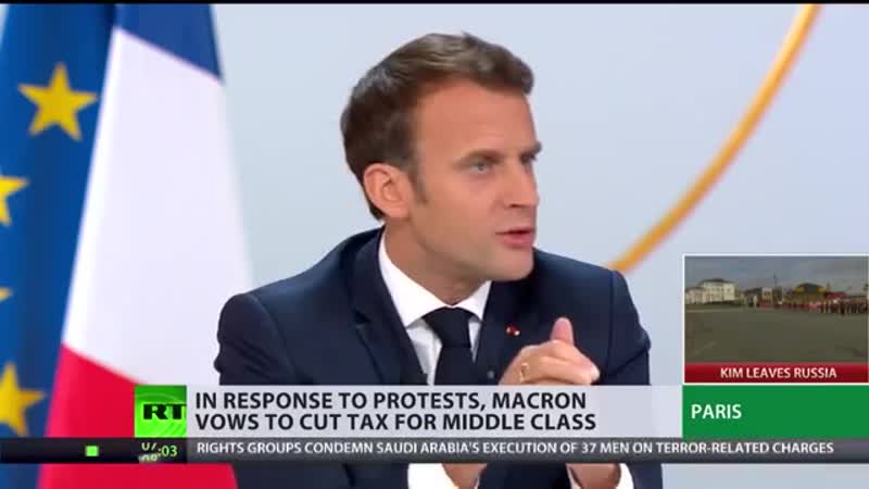 Macrons rede ans volk viel eigenlob, wenig konkretes