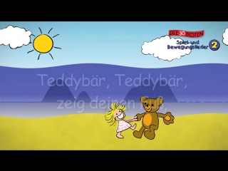 Teddybär, teddybär, dreh dich um die besten spiel und bewegungslieder kinderlieder