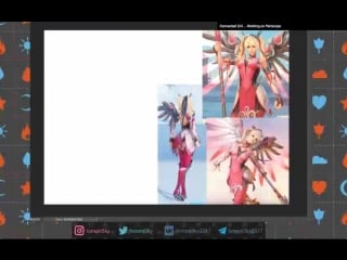 Ftw #overwatch #fanart #pinkmercy #cgart #sketch