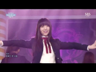 141116 | lovelyz goodnight like yesterday&candy jelly love | sbs inkigayo