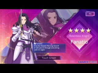 Relentless knight fanatio incarnate animation sword art online alicization rising steel