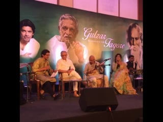 Gulzar in conversation with tagore