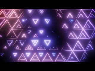 Abstract loop animation triangle