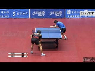 Fan zhendong vs liang jingkun 2018 asian games warm up