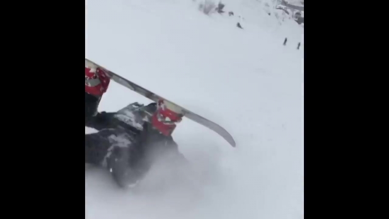 Эльбрус! сумасшедший спуск с горы