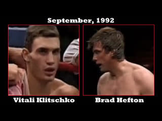 Vitali klitschko vs brad hefton [1992 09 06] (highlights)