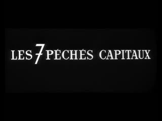 Семь смертных грехов / les sept péchés capitaux (1962)