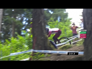 Amaury pierrons winning run in val di sole ¦ uci mtb 2018
