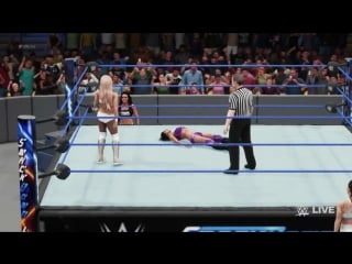 Billie kay vs mandy rose smackdown live wwe2k18 sdlive