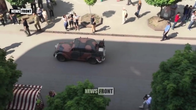 На украине «нет» фашизма «марш славы» упа в ивано франковске