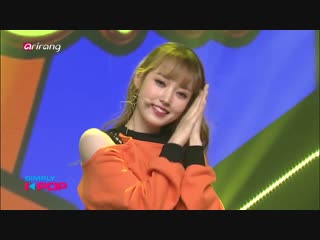 Wekimeki crush @ simply k pop 181018