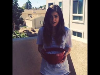 Lucy hale #alsicebucketchallenge