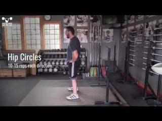 How to warm up for olympic weightlifting with greg everett catalyst athletics