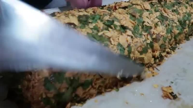 Турецкий муж готовит бомбический рецепт куриный рулет с овощами