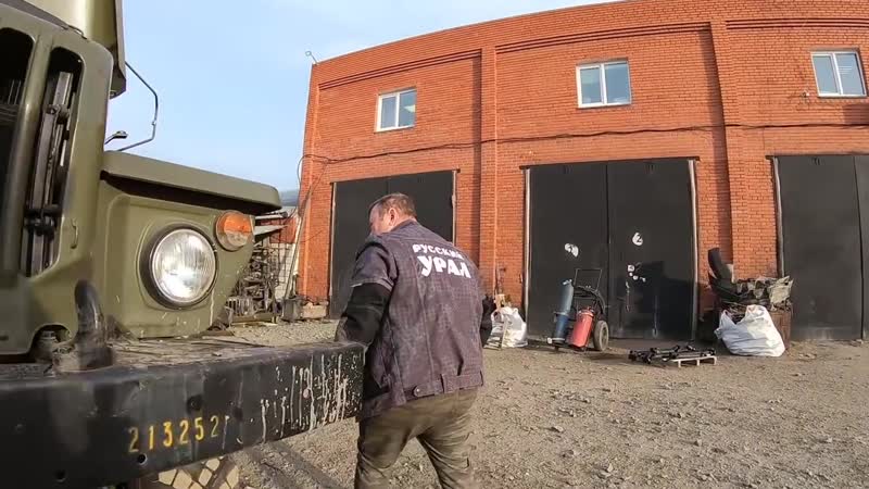 [константин про] техника с консервации состояние военного урал 4320 с ямз 236