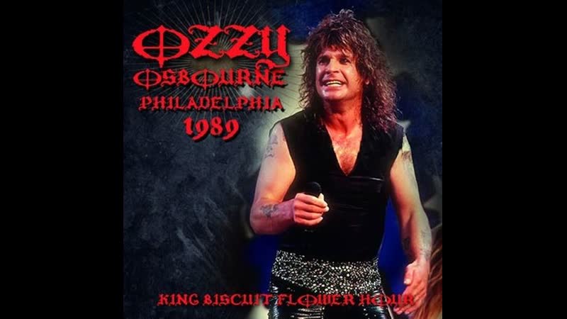 Ozzy osbourne live in philadelphia 1989