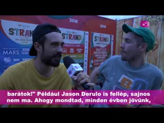 Bastille interview // strand fesztivál 2019