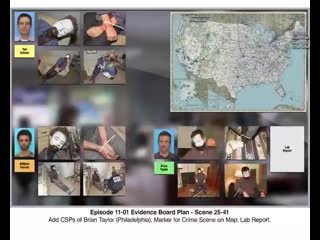 Here is a look at all of the evidence boards from criminalminds s5 15