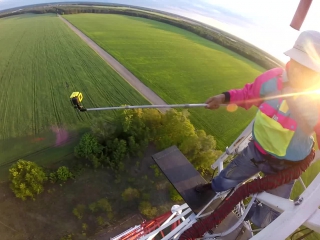 Ropejumping прямо с "радуги" porn sports club "sky"