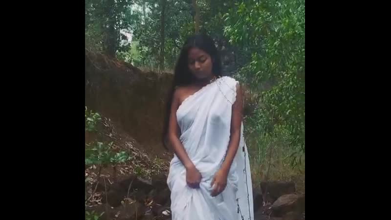 Bengali model katha nandi saree nipple seethrough